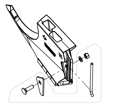 SS LIQUID PHOS KIT (REAR)