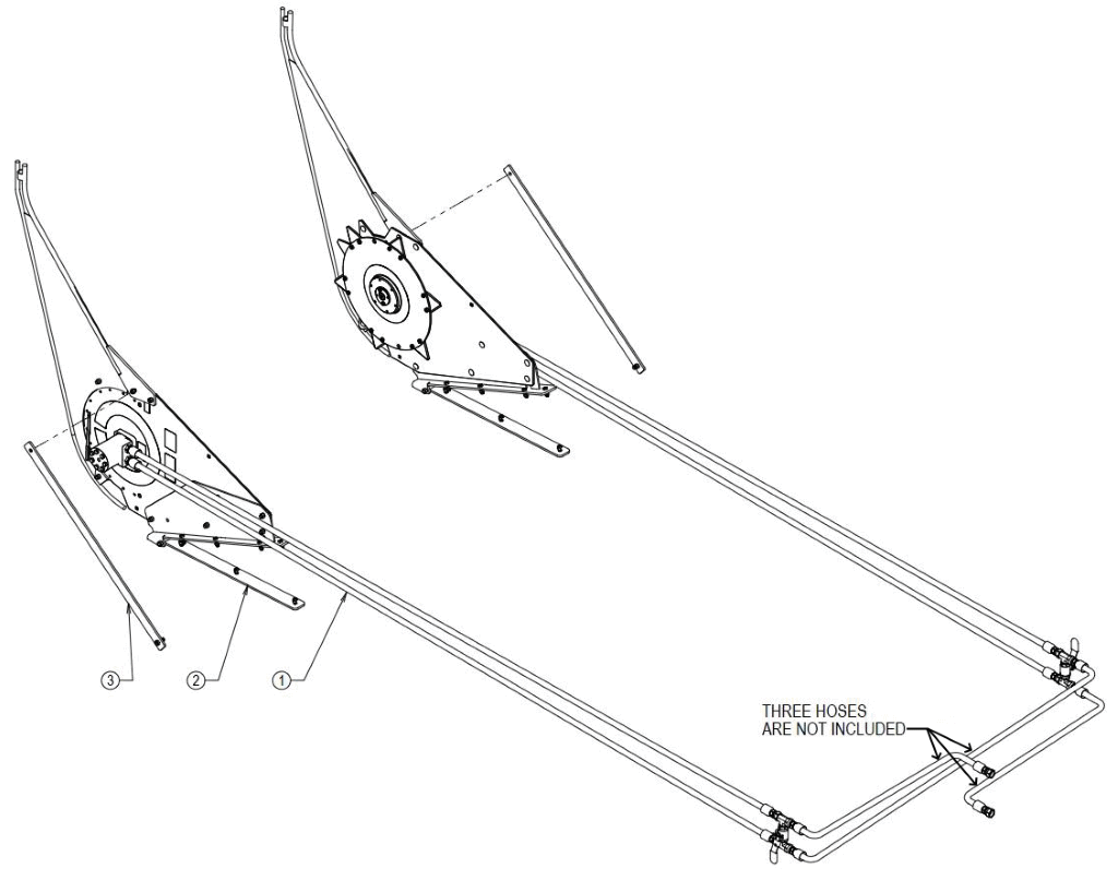 Roto-Shear Mounting Kit, Macdon 972