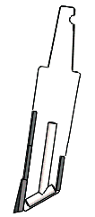 Outlaw-Horsch 1/2 IN NARROW TIP - 5 1/2 IN - DEEP