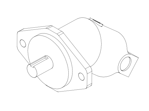 HYDRAULIC MOTOR-REXROTH (12CC)
