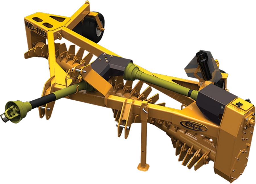 Rock Rake 10' (3 PL, PTO Drive)