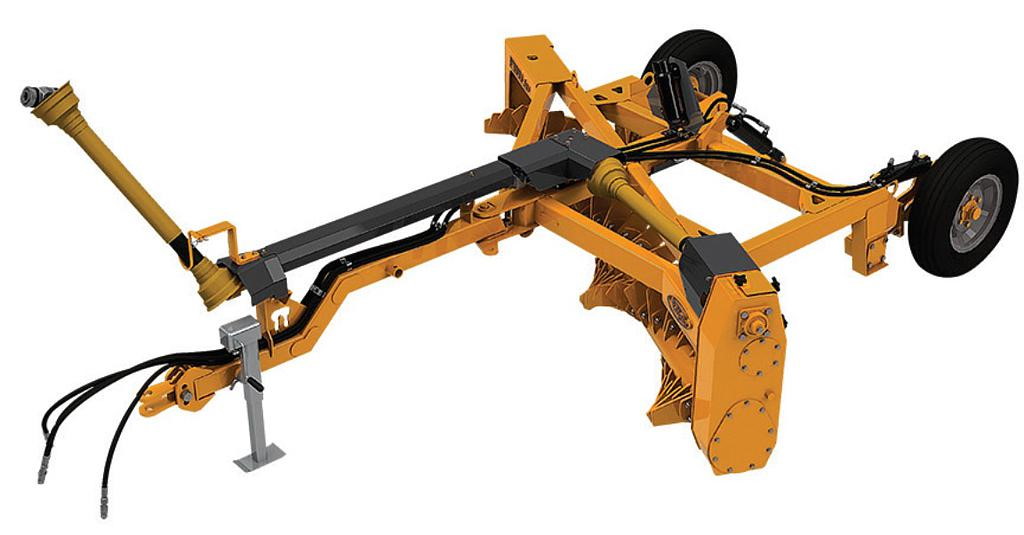 Rock Rake 10' (Trailing, PTO Drive)