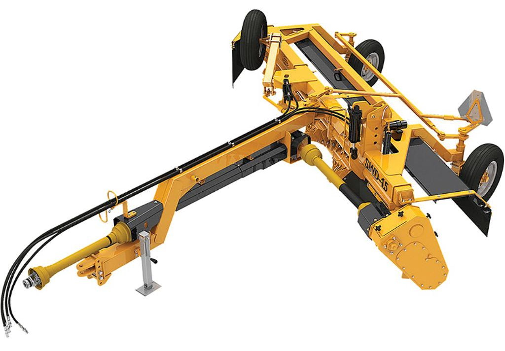 Rock Rake 15' (Hydraulic Fold, PTO Drive)