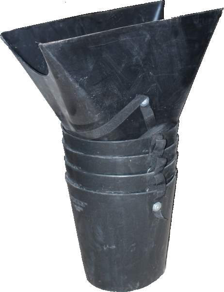 POLY DROP CHUTE, 10&quot;