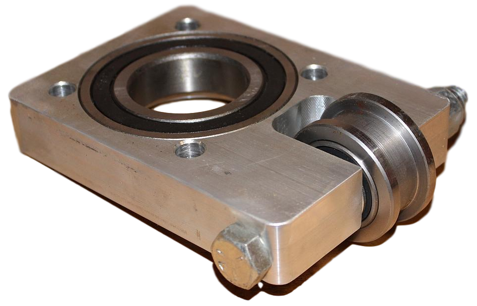 Flange with Roller