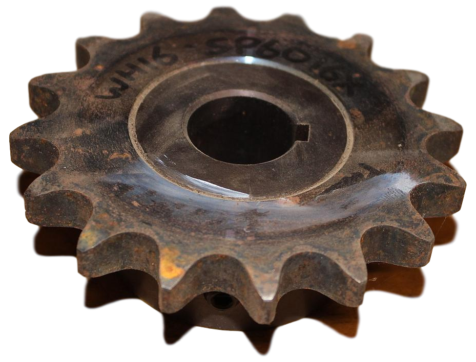 Welded Hub with #60 16 tooth sprocket