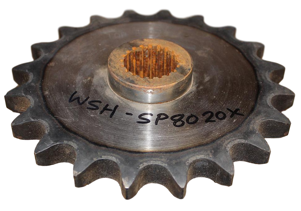 Spline Hub with 8020 Sprocket