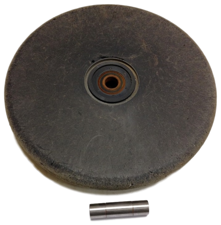 POLY PACKER C/W 4" AXLE