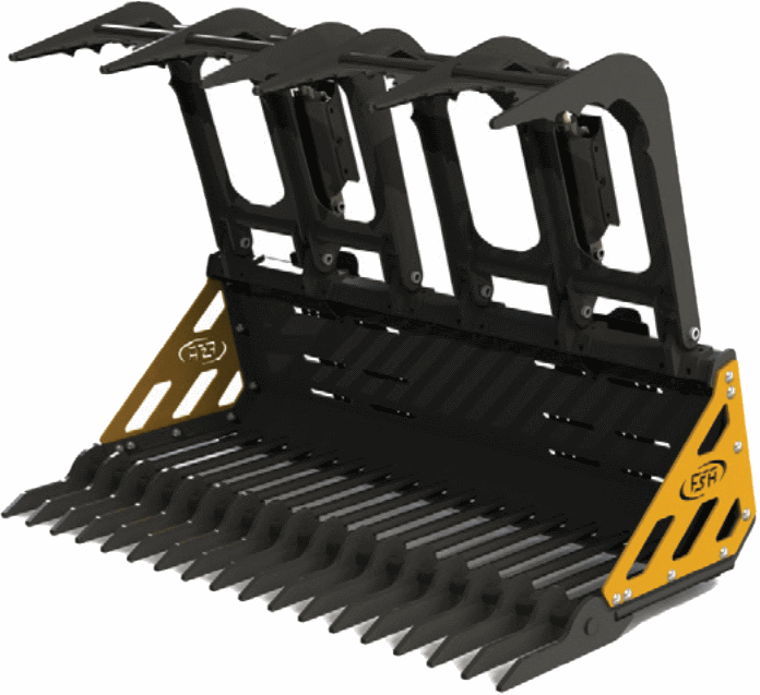 Grapple for CFB Bucket