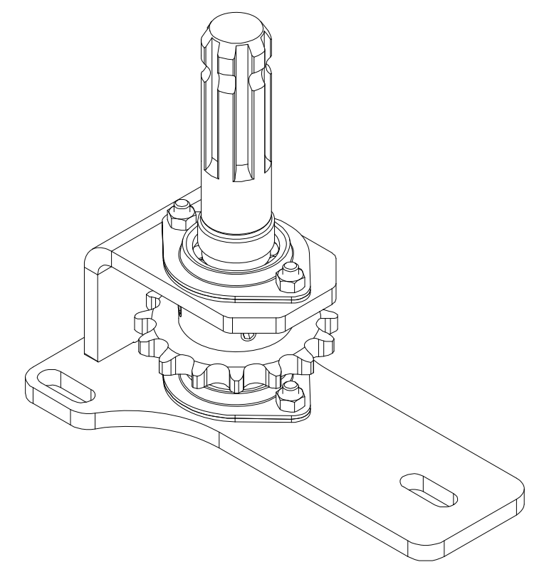 Idler Assy 10” **AF