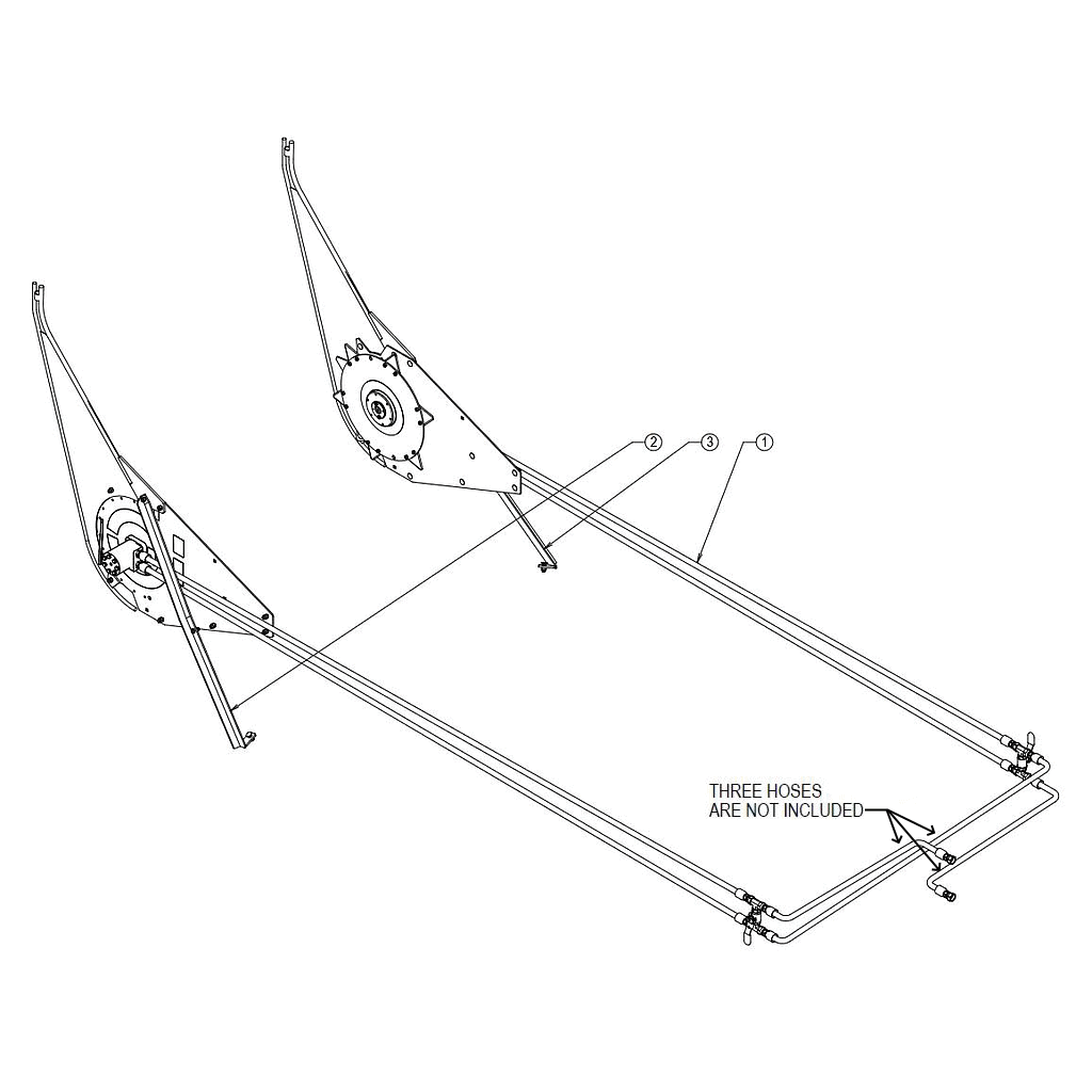Roto-Shear Mounting Kit, Honeybee 2013 &amp; Older